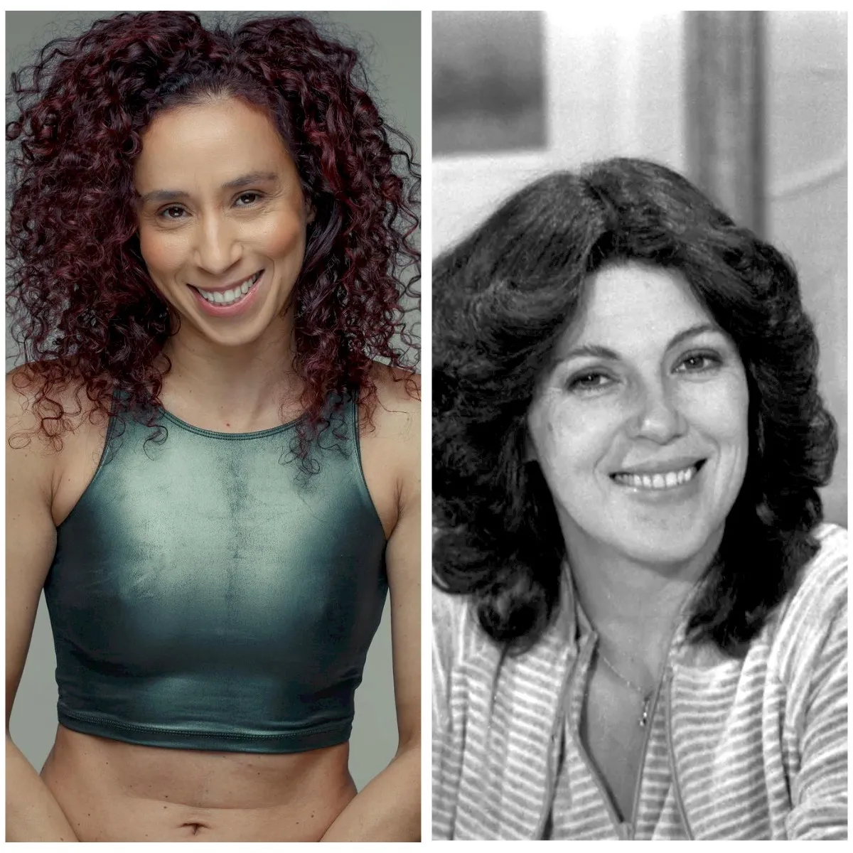 Thalita Carauta (à esquerda) e Esther Góes (à direita)
