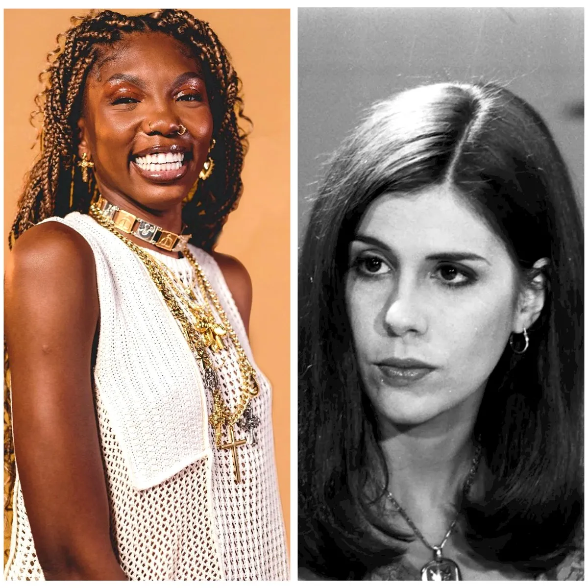 Késia (à esquerda) e Sandra Bréa (à direita)
