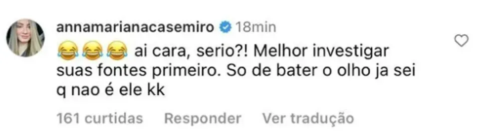 Casemiro tem conversas com amante expostas nas redes sociais; Veja