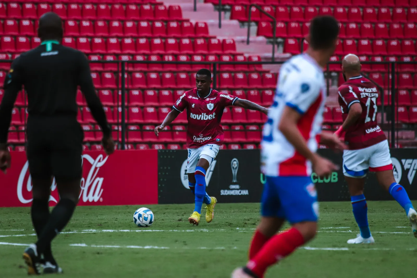O Fortaleza perdeu a invencibilidade para o Estudiantes-VEN, que tinha perdido todos os jogos