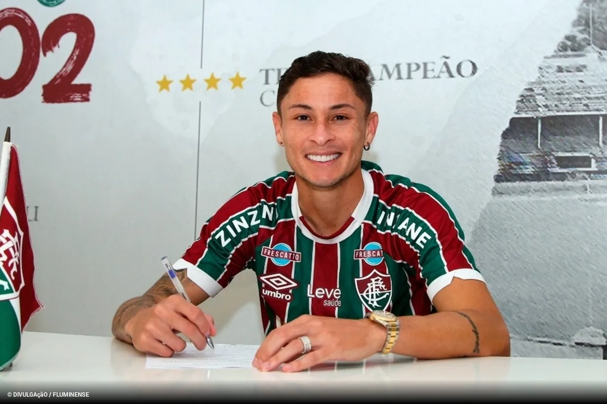 Diogo Barbosa deixou o Grêmio e acertou com o Fluminense