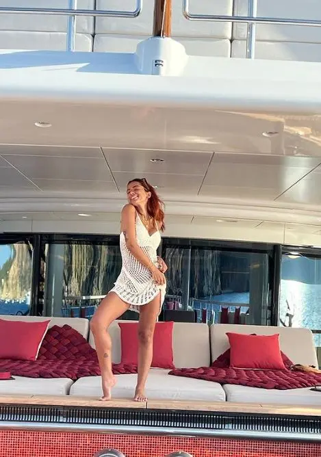 anitta no iate