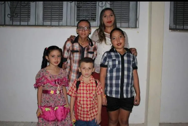 André, Roberta e a família que construíram juntos
