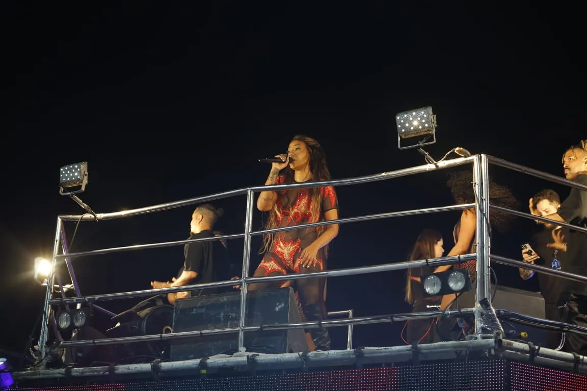 Ludmilla estreou bloco no Fortal