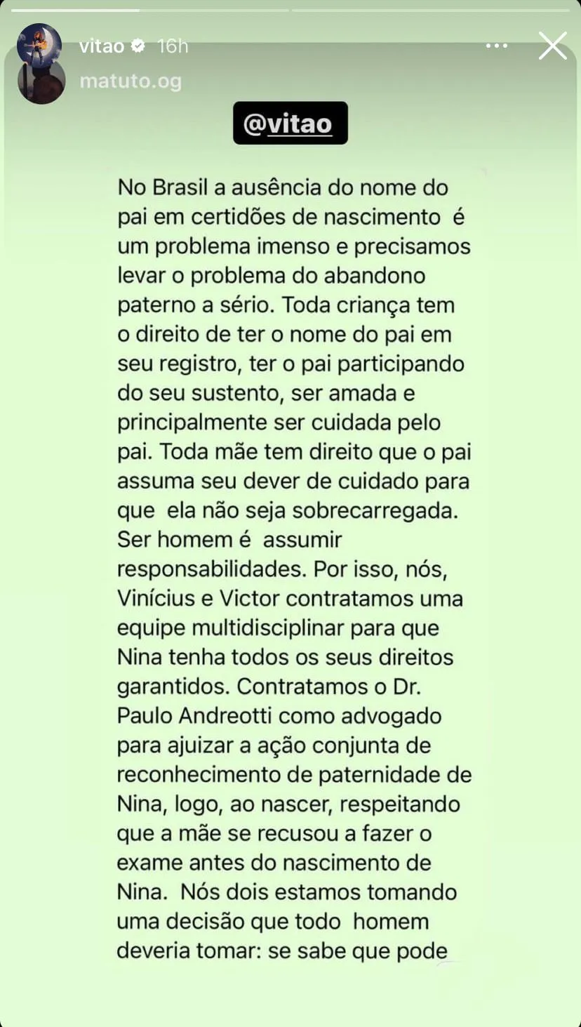 Comunicado foi feito de forma conjunta