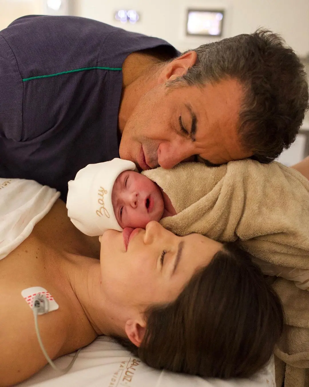 Imagem da notícia: Nasce o segundo filho de Alvaro Garnero e Lou Montenegro