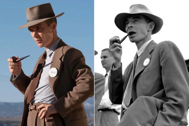 Cillian Murphy brilha em cena como Robert Oppenheimer. Com poucas palavras e muita eloquência corporal, o ator espanta pela semelhança com o físico americano