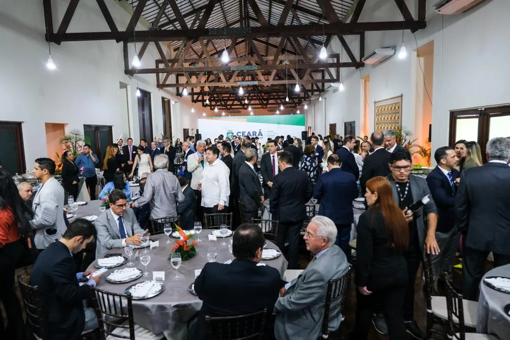 Almoço do Lide Ceará aconteceu na Residência Oficial do governador