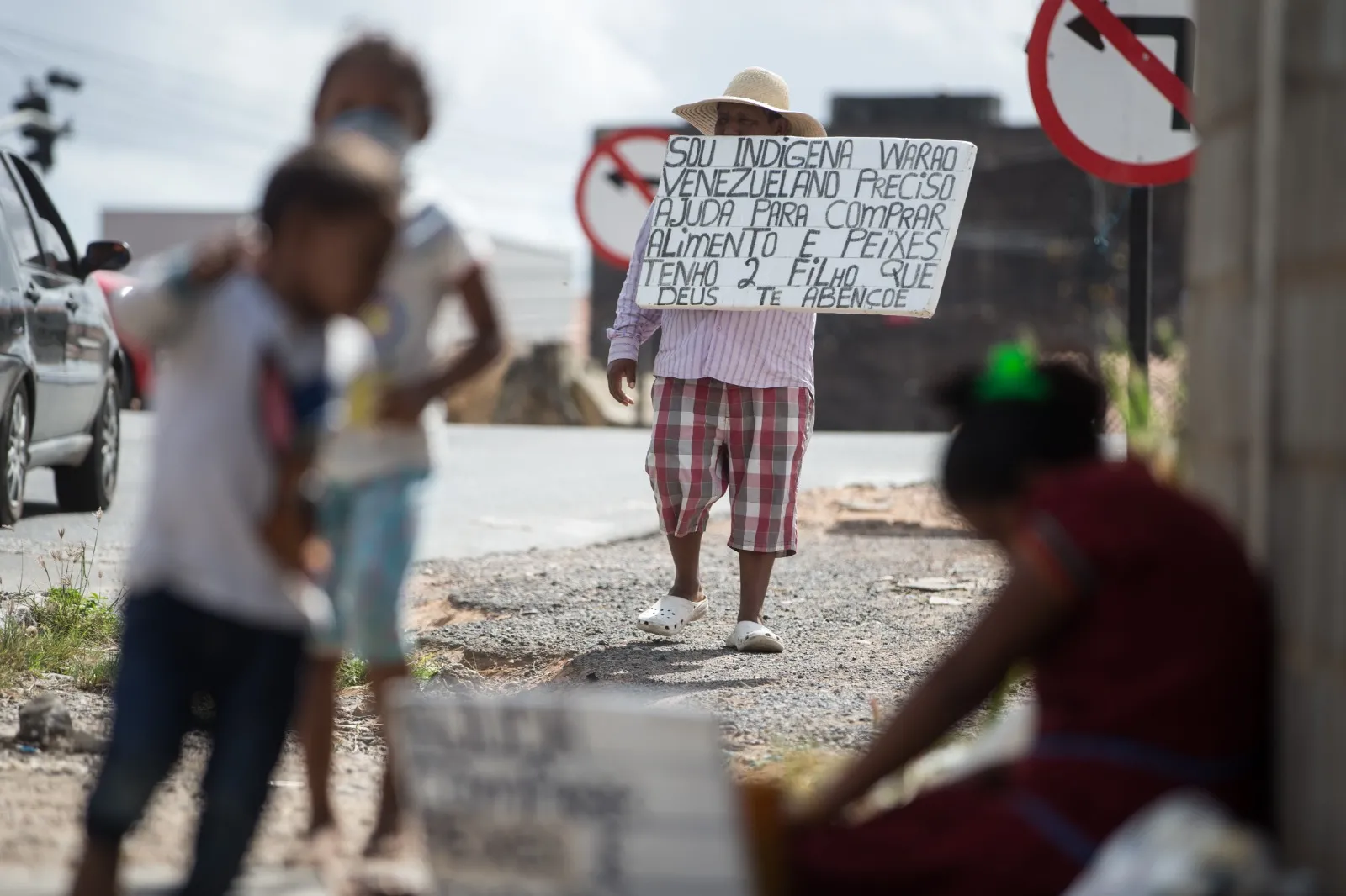 A família não sai para as ruas nos finais de semana