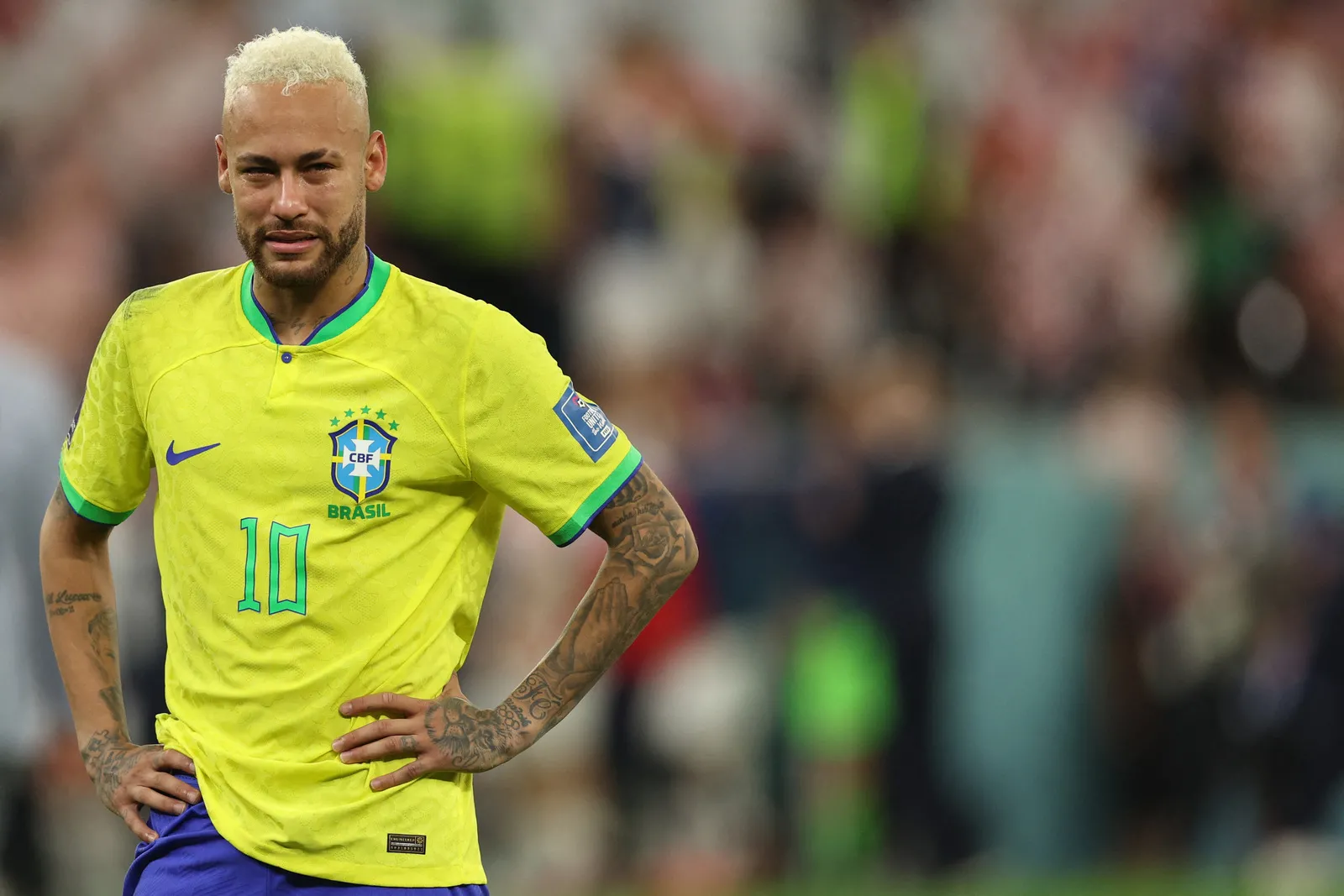 Neymar não conseguiu conquistar a Copa do Mundo pela Seleção Brasileira