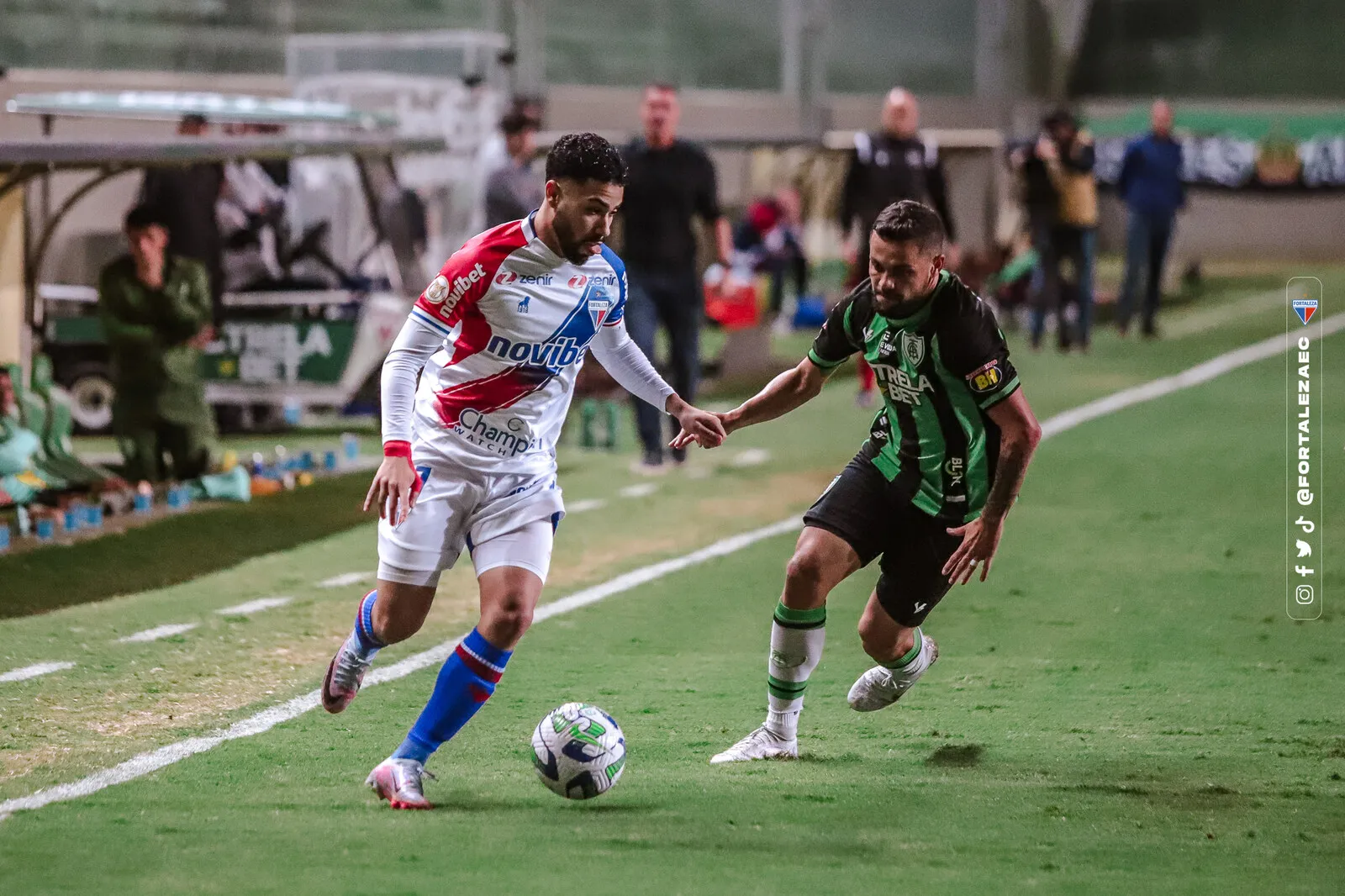 O Fortaleza perdeu para o América-MG por 2 a 1, pela Série A de 2023