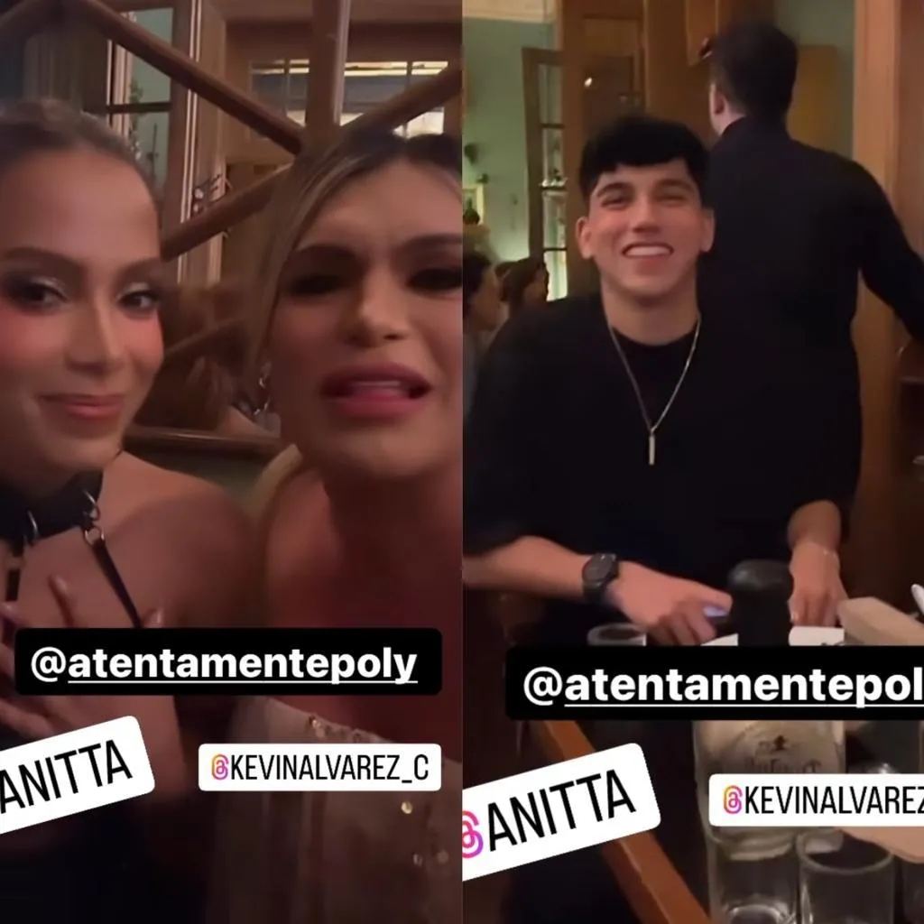 Anitta e jogador foram filmados em Stories