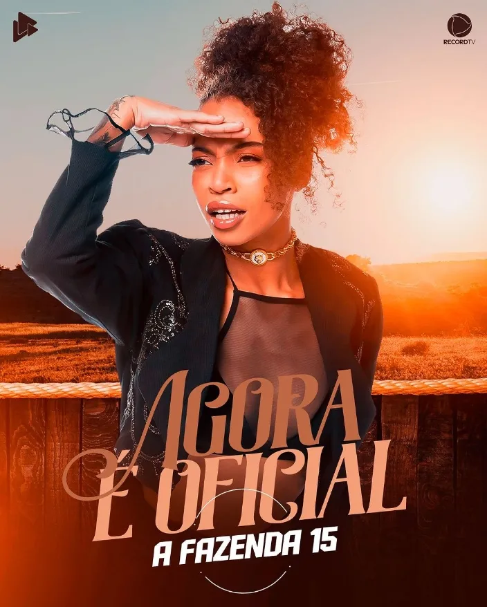 Lily Nobre foi a segunda participante revelado da Fazenda 15
