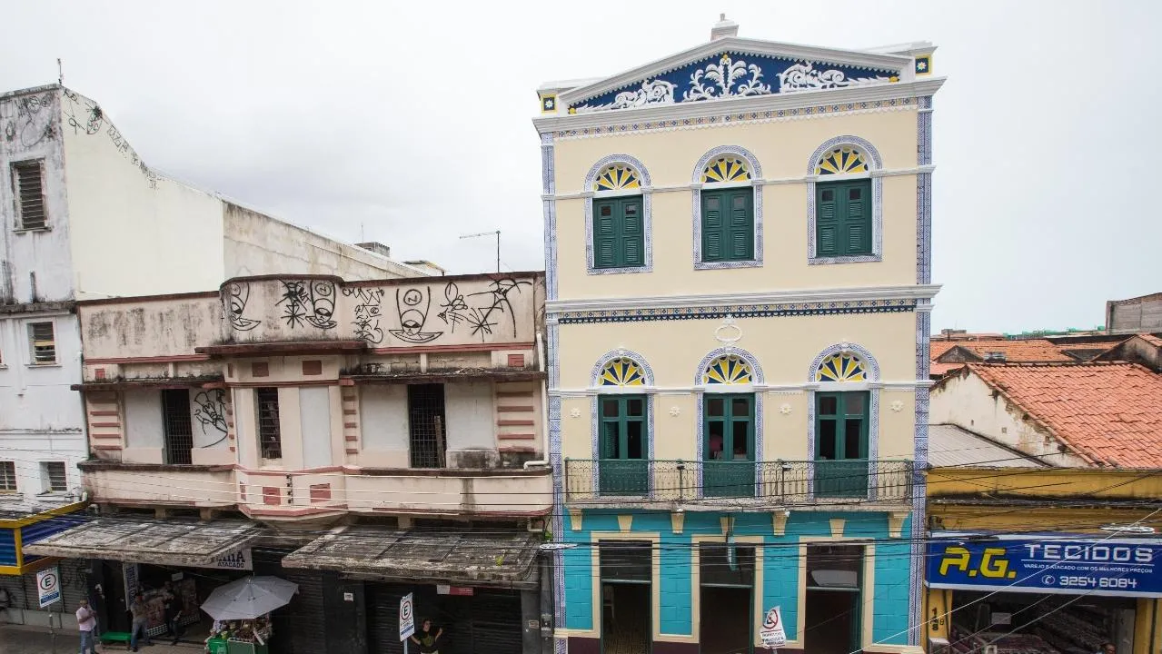 No Centro da cidade, o Sobrado Dr. José Lourenço também participará da programação de forma itinerante