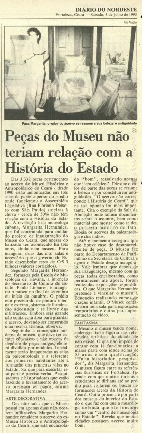 Por sua vez, nesta reportagem de 1993, fica evidente a necessidade constante de reformas estruturais por parte do prédio