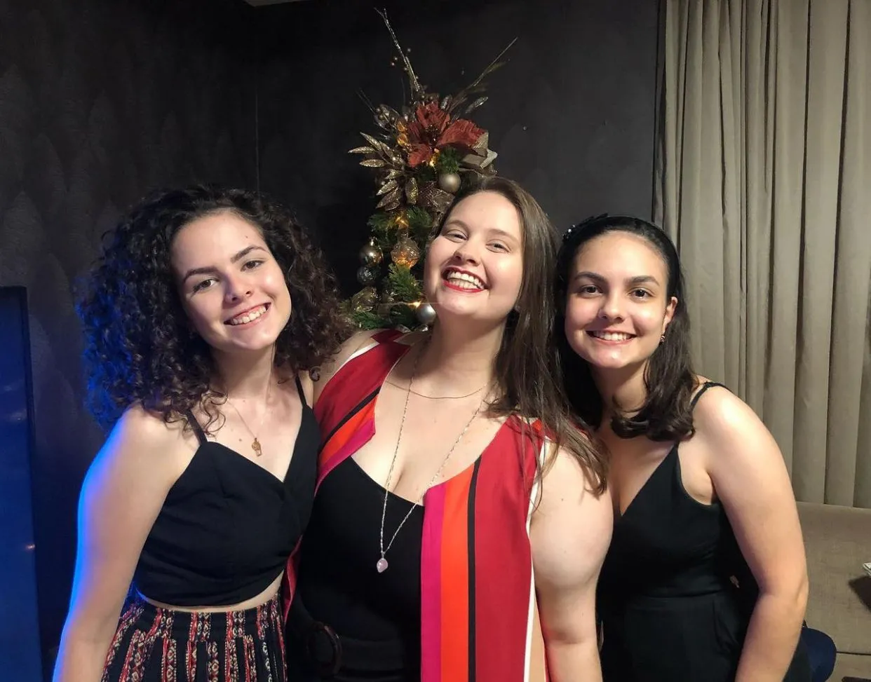 A tradicional foto de Natal de todo ano