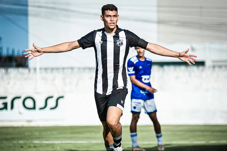 No Sub-20, Pablo tem 14 gols em 24 jogos pelo Ceará na temporada de 2023