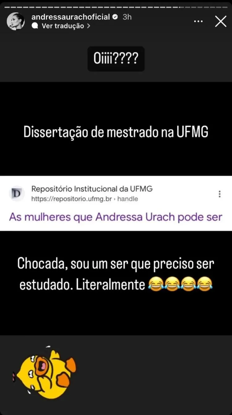 Descoberta foi publicada nos Stories