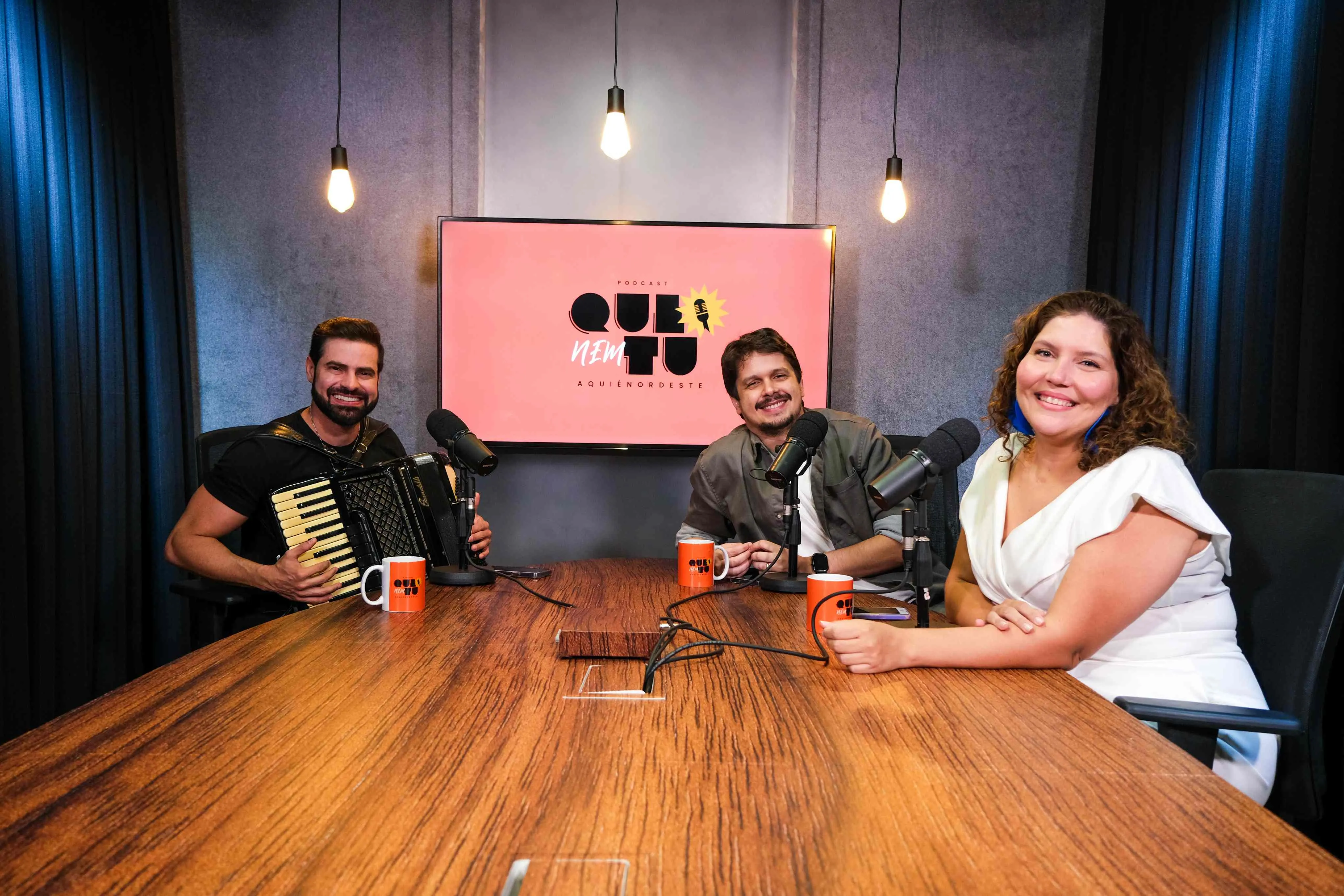Renno durante entrevista ao programa Que Nem Tu, do Sistema Verdes Mares