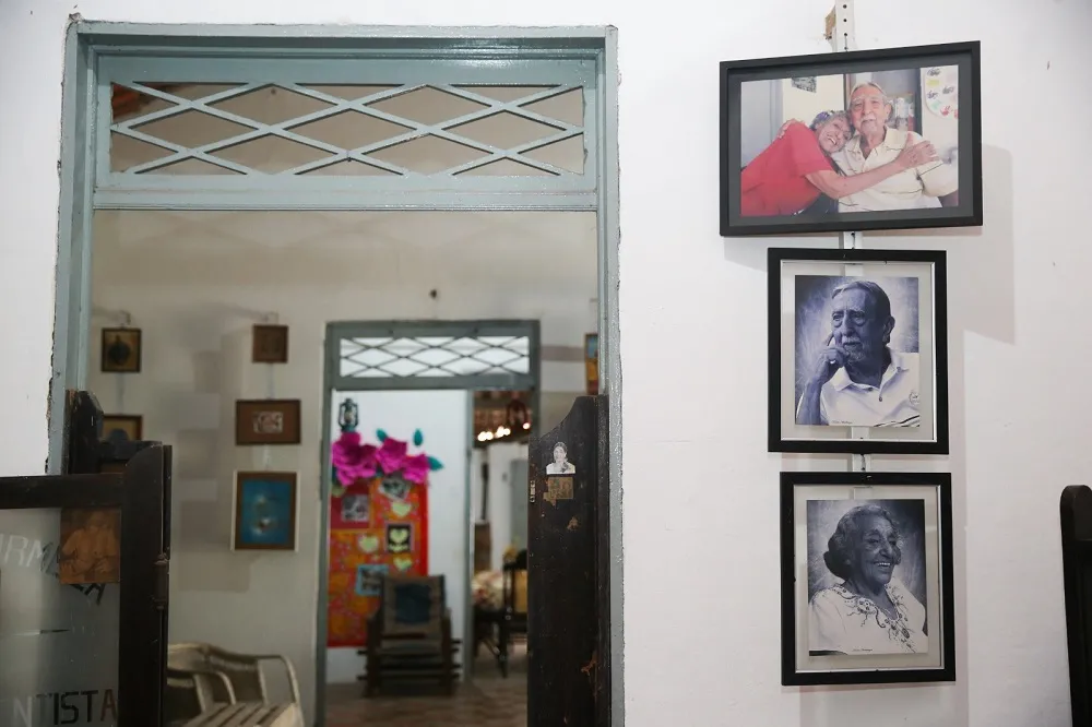 A casa-sítio no Mondubim foi o lar do casal de artistas visuais Estrigas e Nice Firmeza durante 50 anos