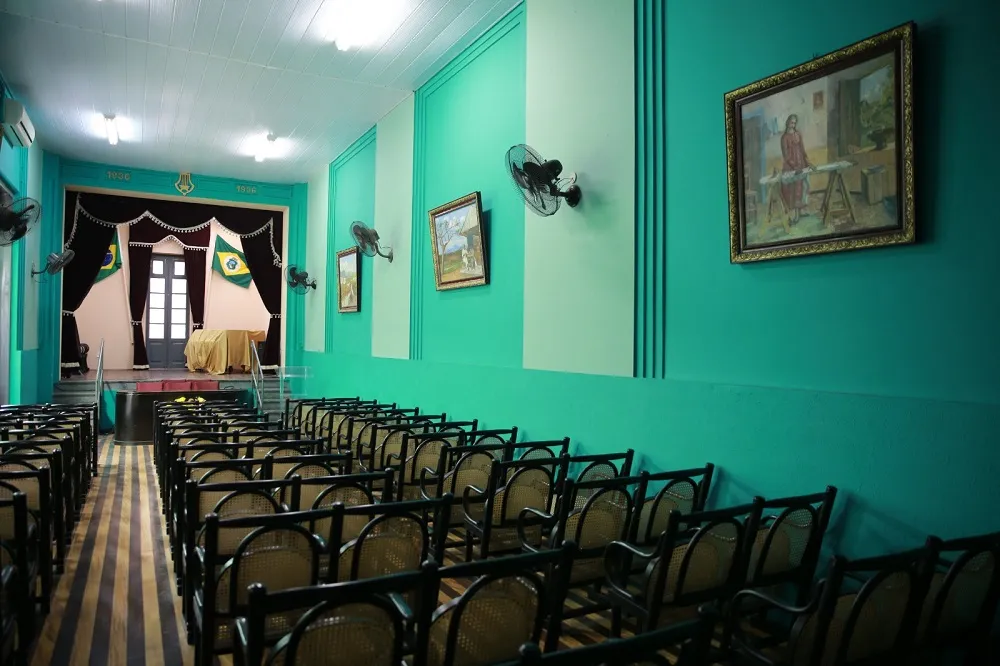 Auditório da Casa de Juvenal Galeno, lugar de múltiplas ações