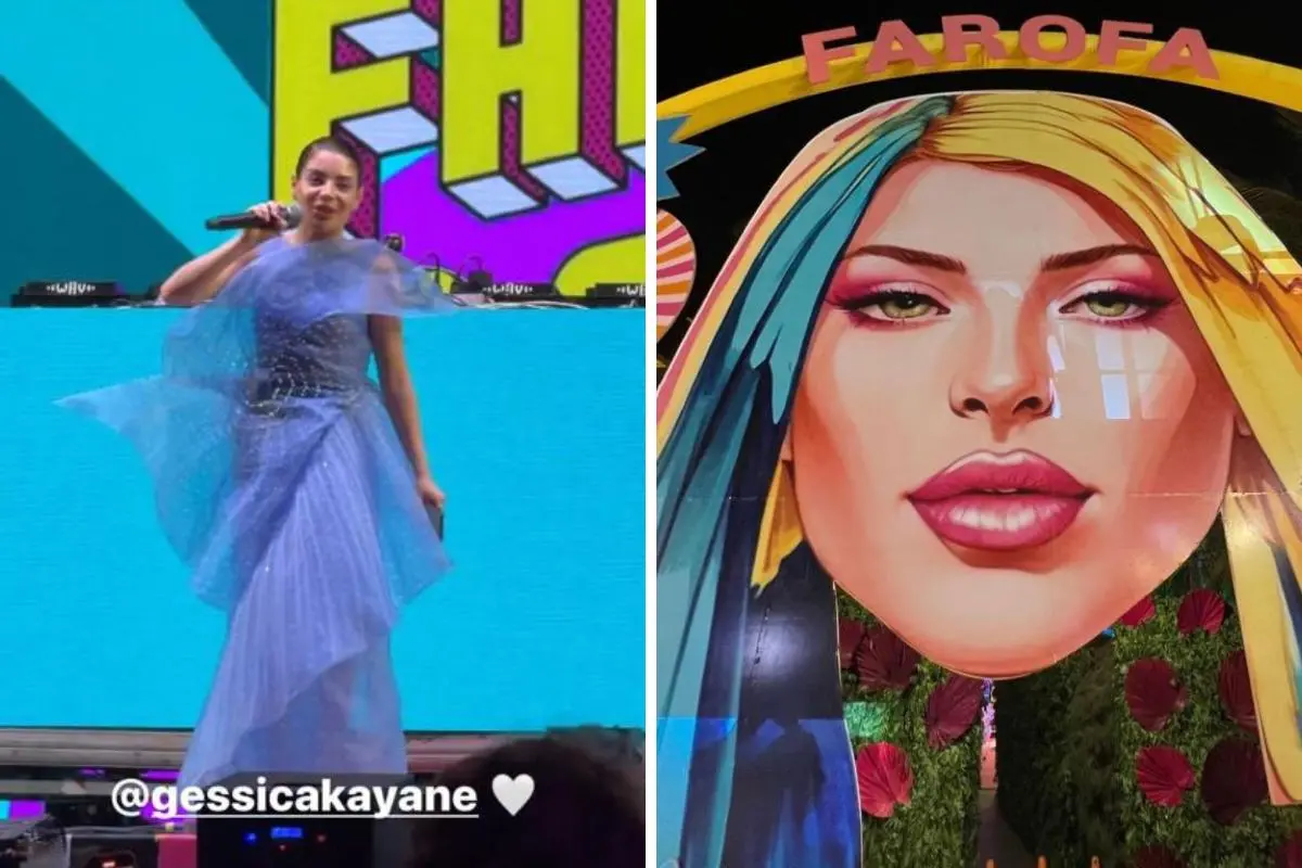 Imagem da notícia: Famosos estrelam primeira noite da Farofa da Gkay 2023 