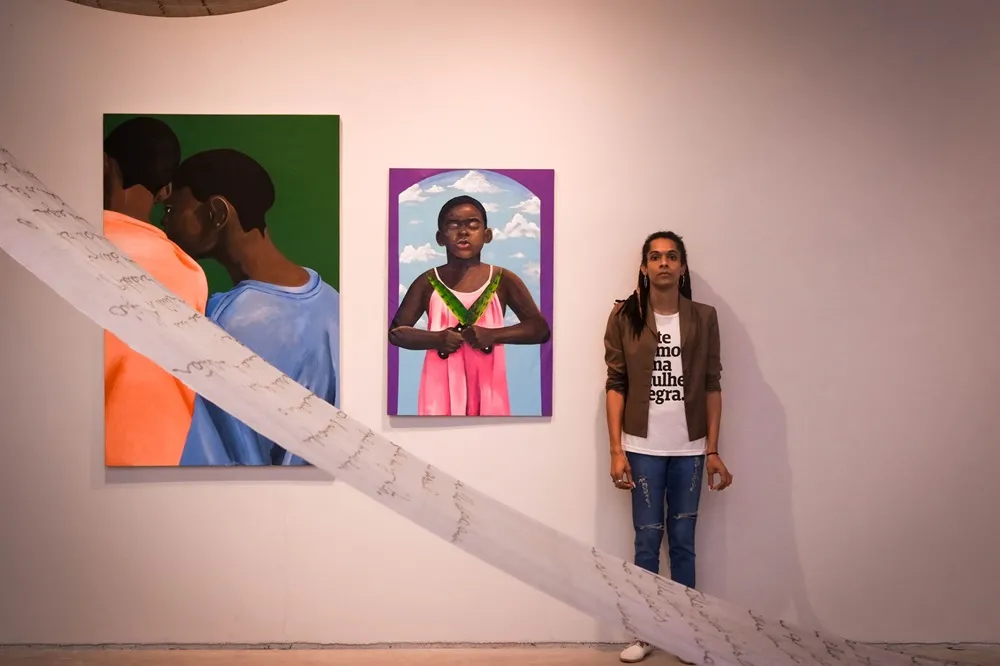 Pesquisadora ligada a mulheres negras, sobretudo a Lélia Gonzáles, Nicole Machado é uma das curadoras da exposição