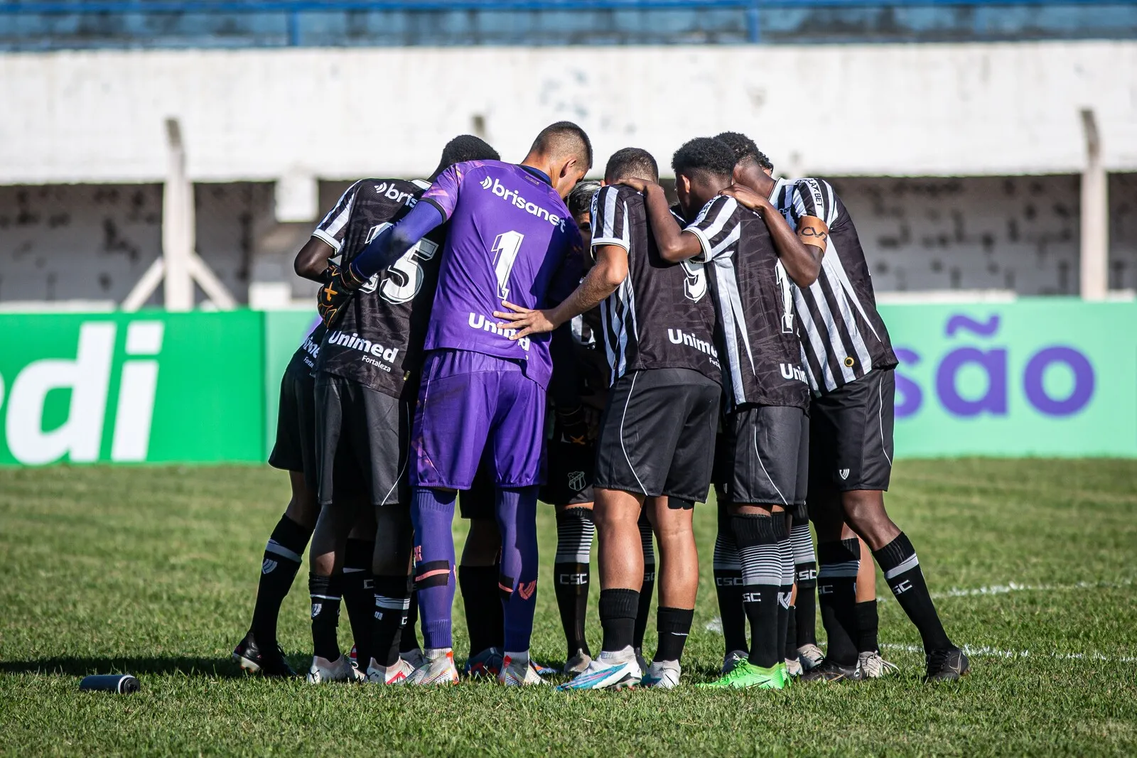 O Ceará disputou quatro jogos pela Copinha, com três vitórias e um empate