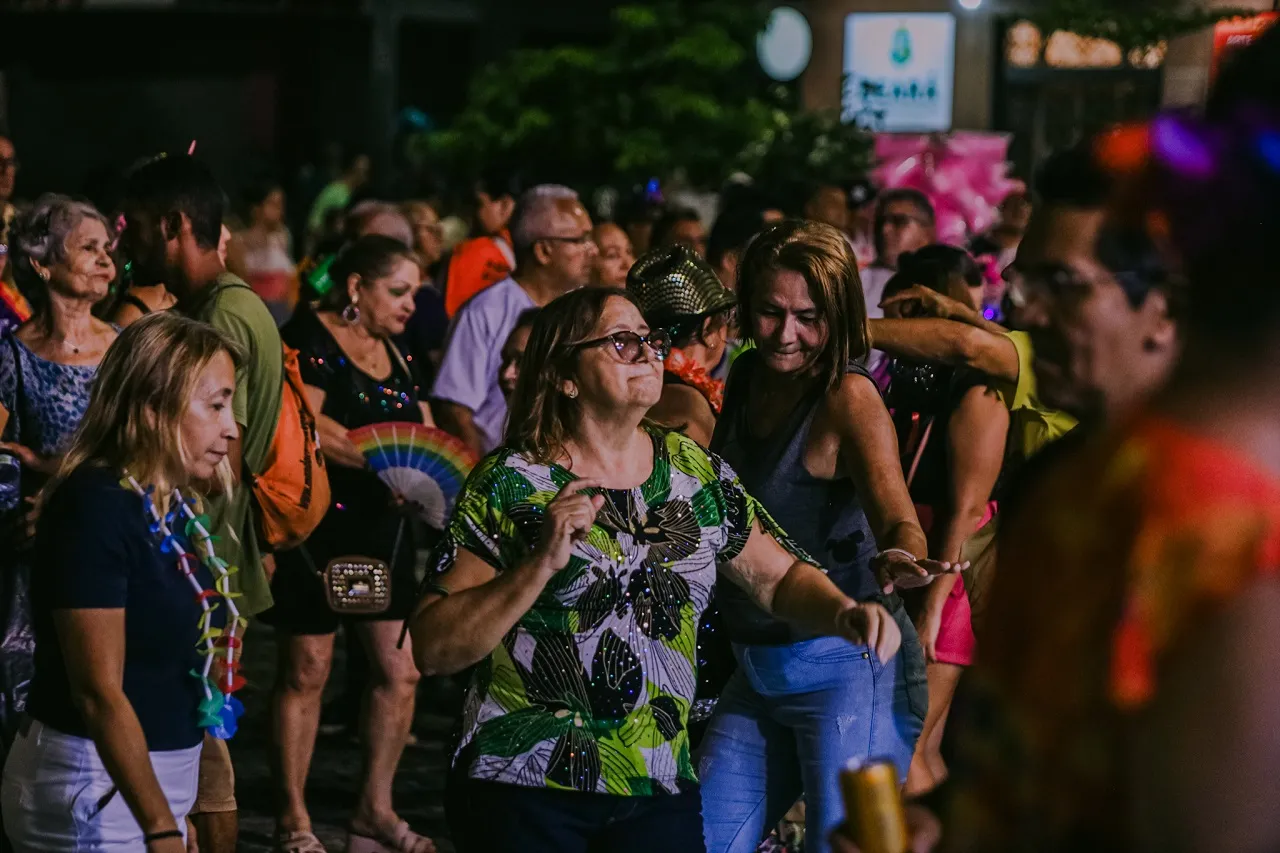 Público se divertiu na Praça do Ferreira