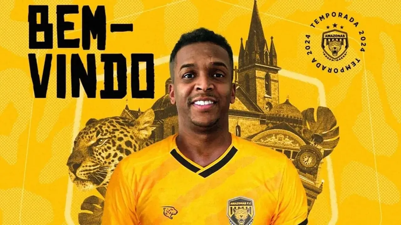 Com passagem por Ceará e Corinthians, o atacante Jô foi contratado pelo Amazonas-AM