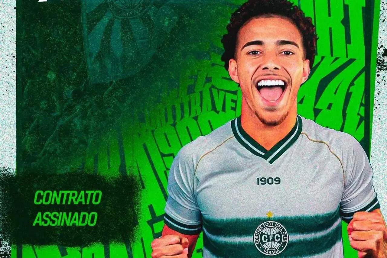 Joia da base do Vasco, Figueiredo fechou com o Coritiba para 2024