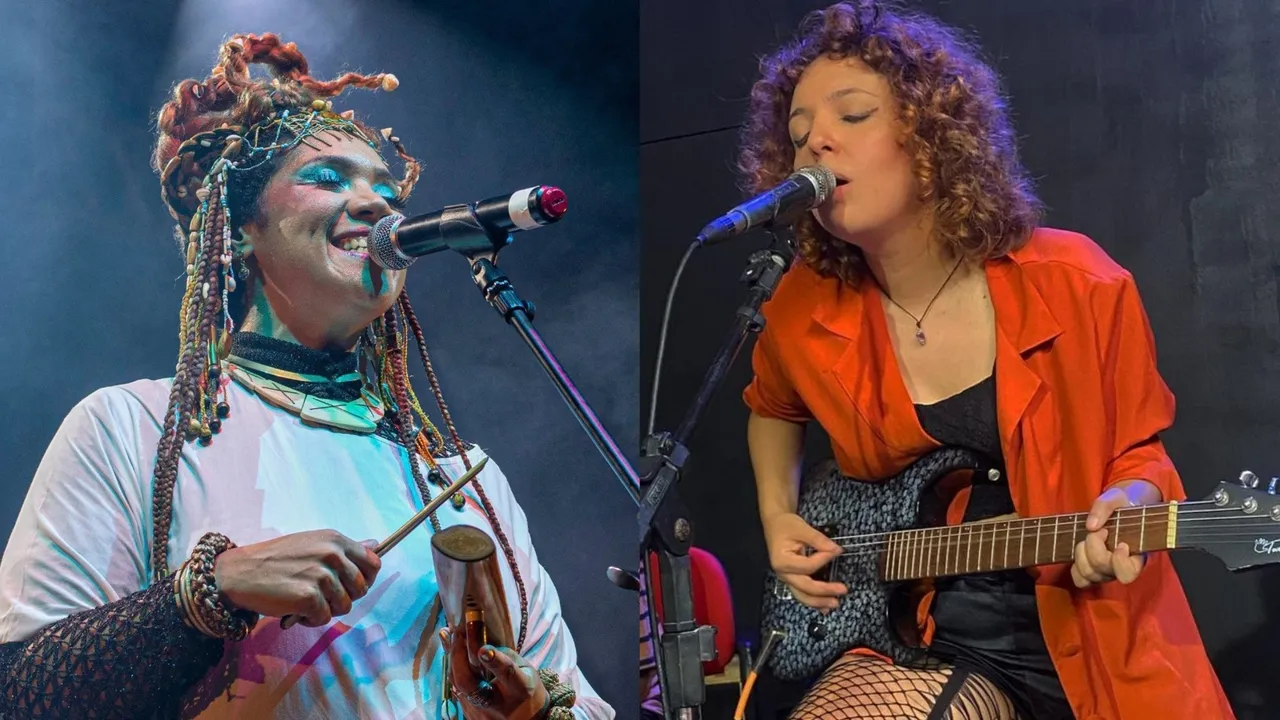 Cantoras Lorena Nunes e Luh Lívia