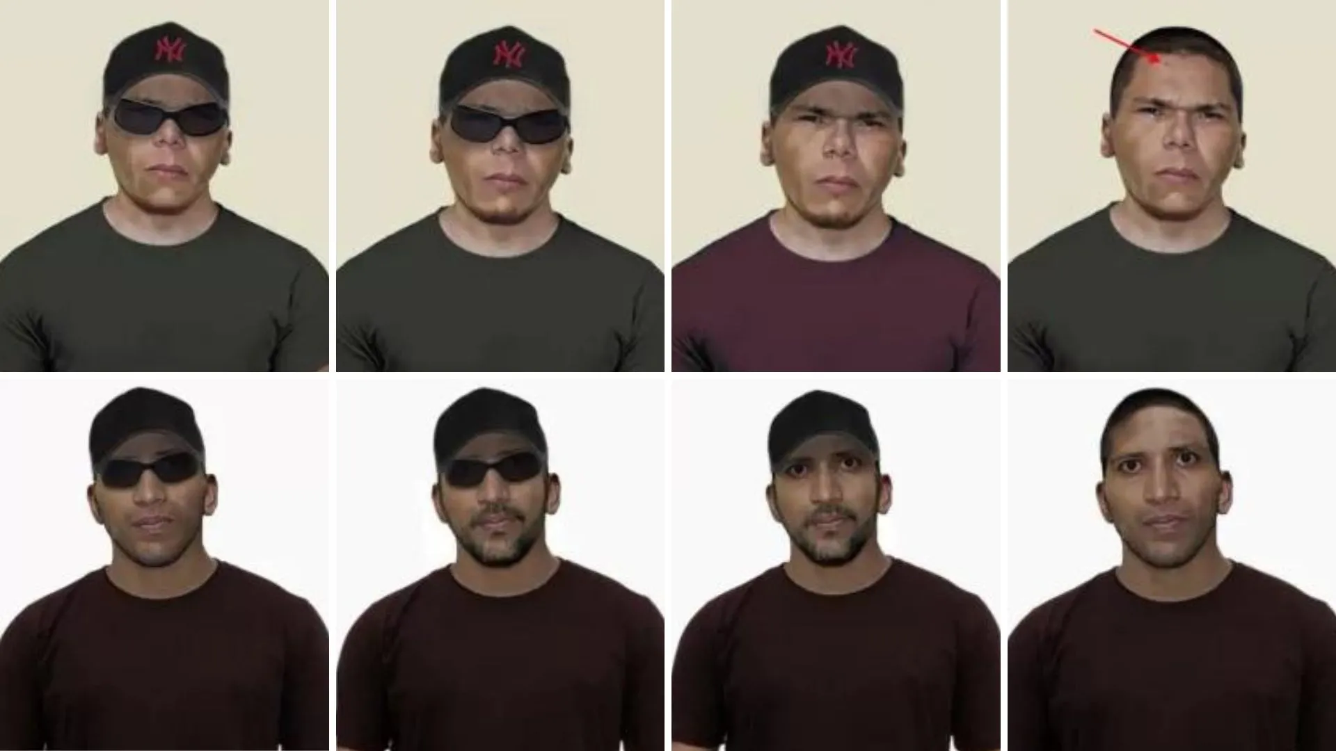 Fugitivos podem ter deixado cabelo e barba crescerem
