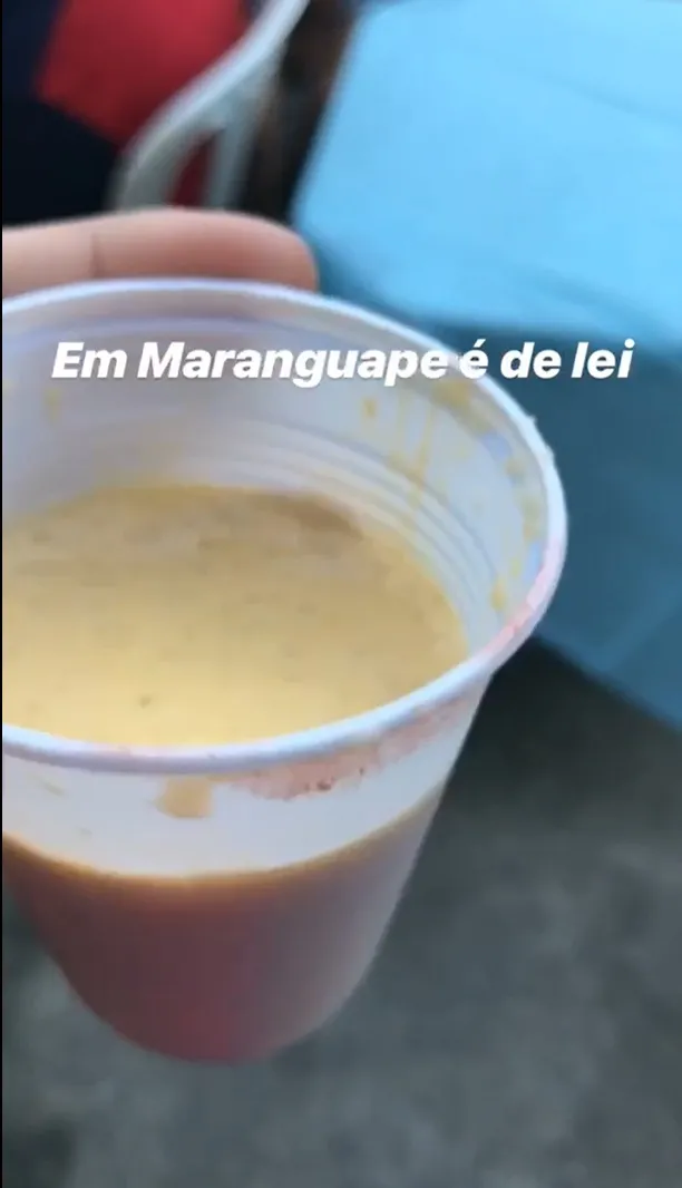 Morgana Camila em post nas redes sociais sobre o costume: tradição que atravessa gerações