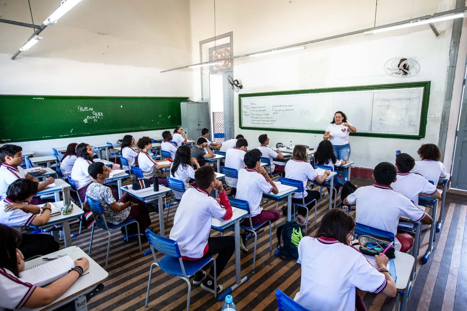 No Ceará, há 399 mil alunos na rede estadual.