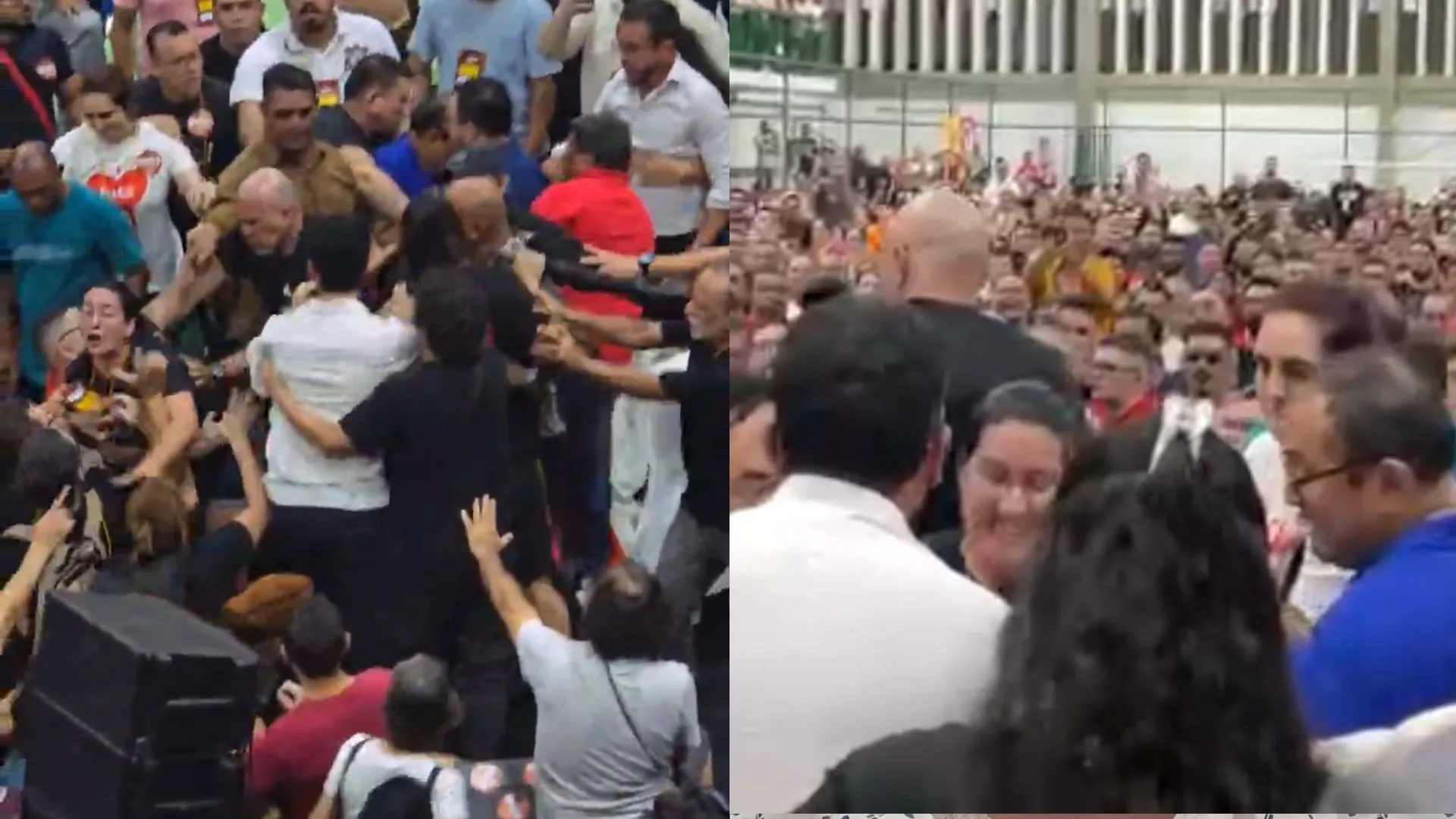 Professora Rebeca Veloso acusa segurança do sindicato de agressão