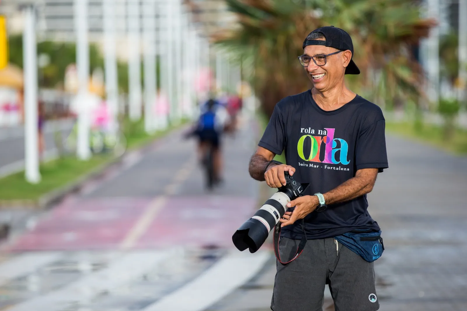 Capturando de corridas descompromissadas a eventos de grande envergadura, o fotógrafo independente coleciona alegrias