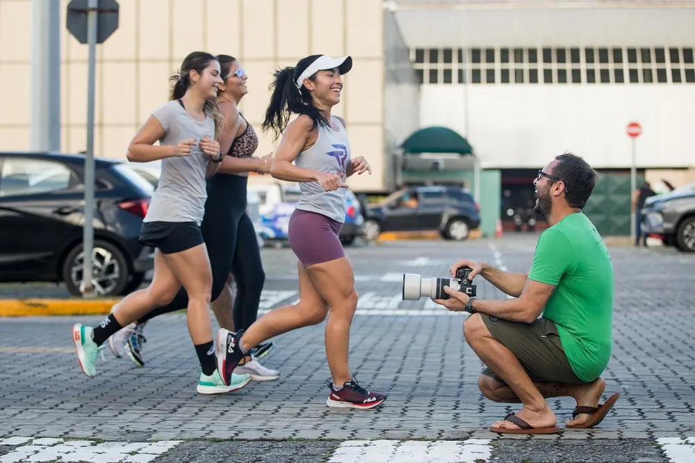 “Minha rotina é como a de corrida, acordando sempre às 4h30 da manhã como se fosse praticar o esporte em si