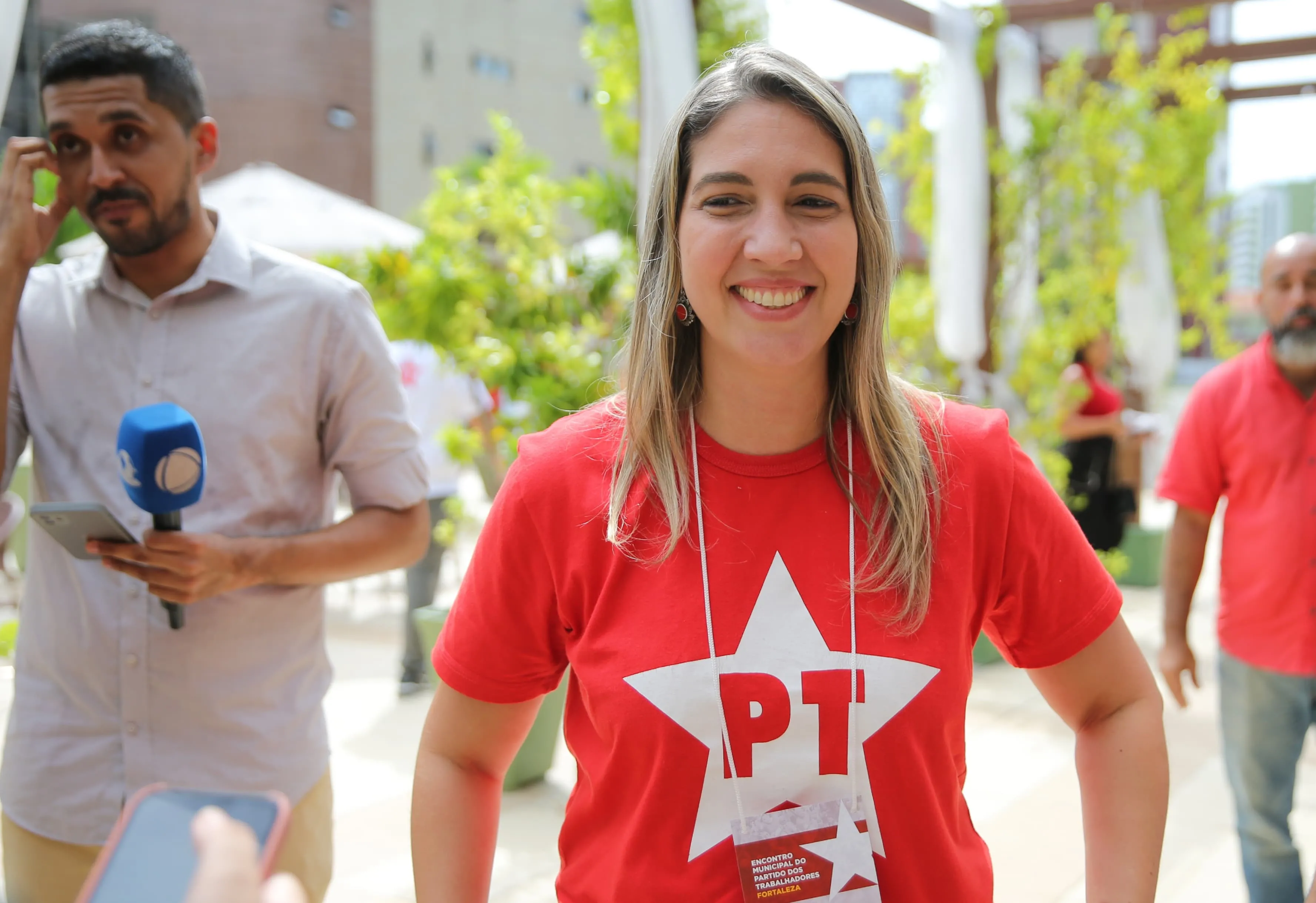 Larissa Gaspar não conseguiu reunir o número mínimo de delegados.