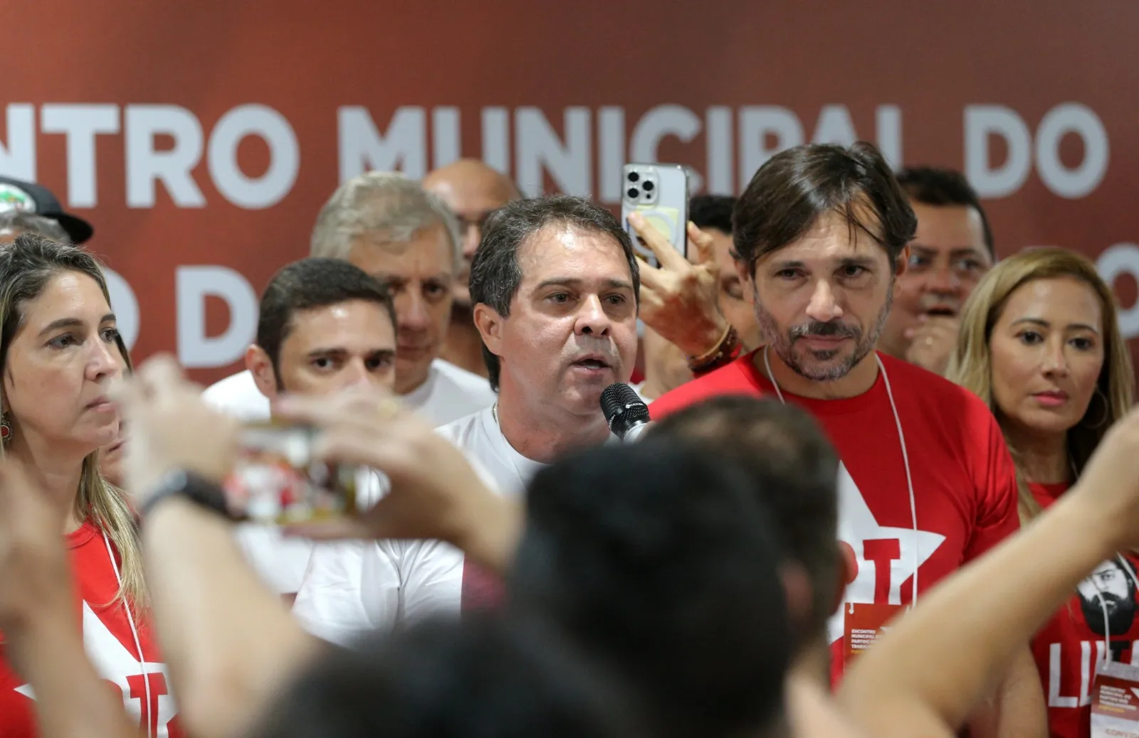 Em suas falas, petistas defenderam unidade.