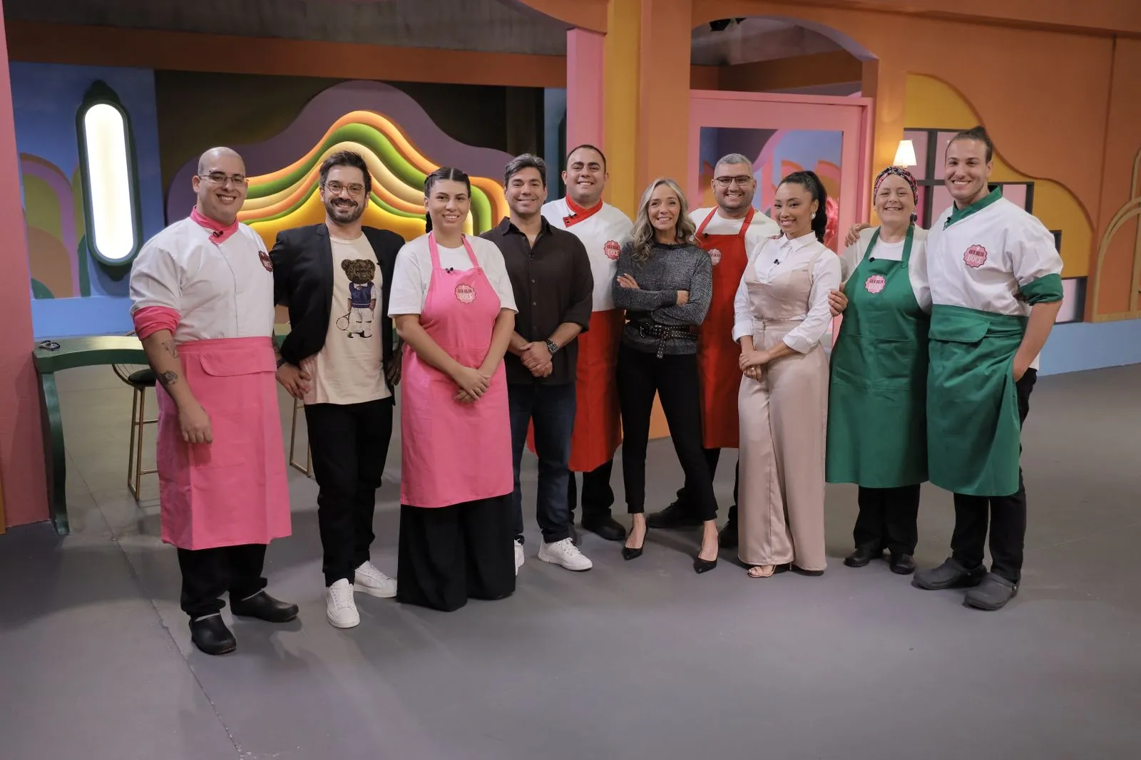 Nos estúdios, Mateus conheceu chefs e jurados referências para ele na Gastronomia, ao passo que também percebeu o quão longe pode chegar a partir do próprio trabalho
