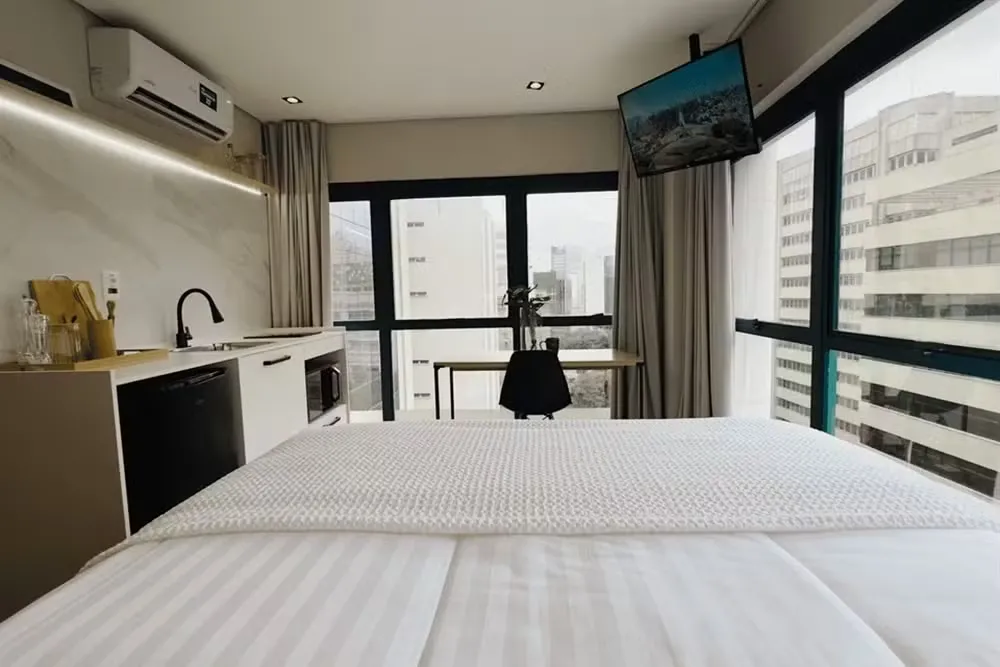 Apartamento alugado por Gracyanne Barbosa na capital paulista