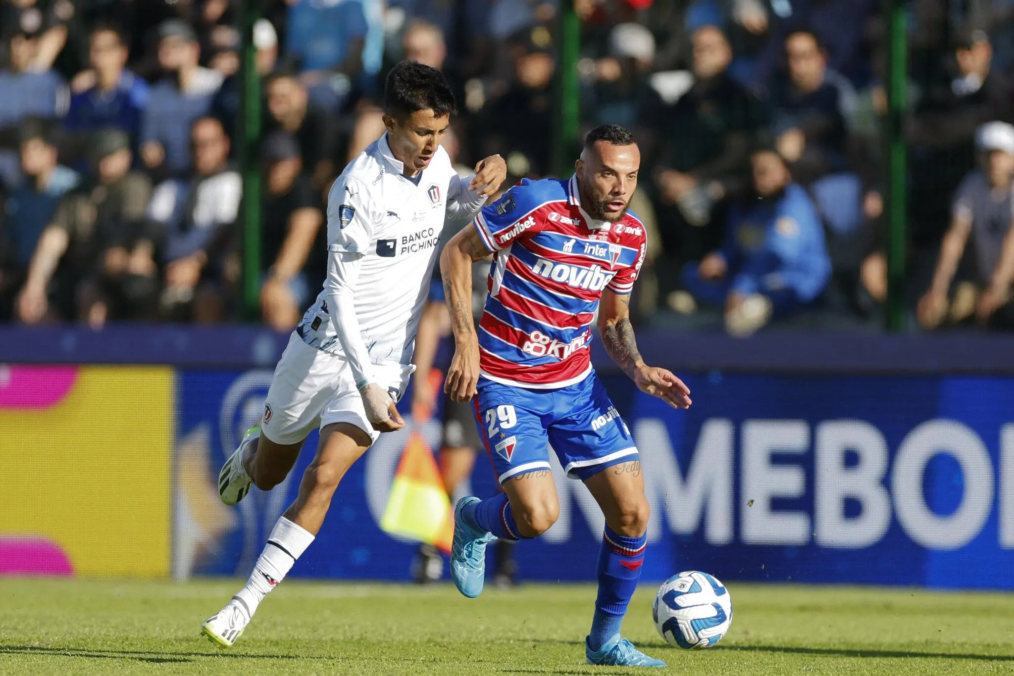 O Fortaleza enfrentou a LDU na final da Copa Sul-Americana de 2023