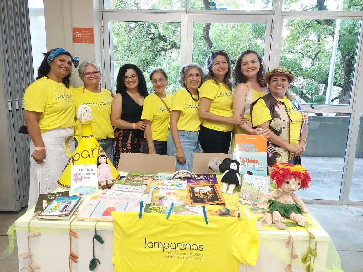 Coletivo Lamparinas (foto) é um dos grupos com ênfase na produção literária feita por mulheres escritoras que participa da Feira neste ano