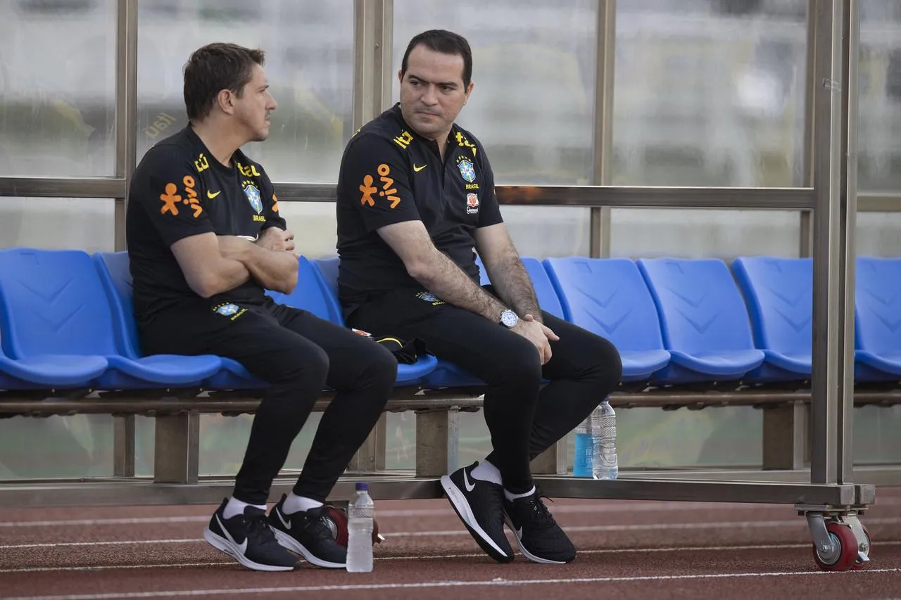 Marcelo Paz atuou junto da Seleção Brasileira nos amistosos contra Japão e Coreia do Sul em 2022
