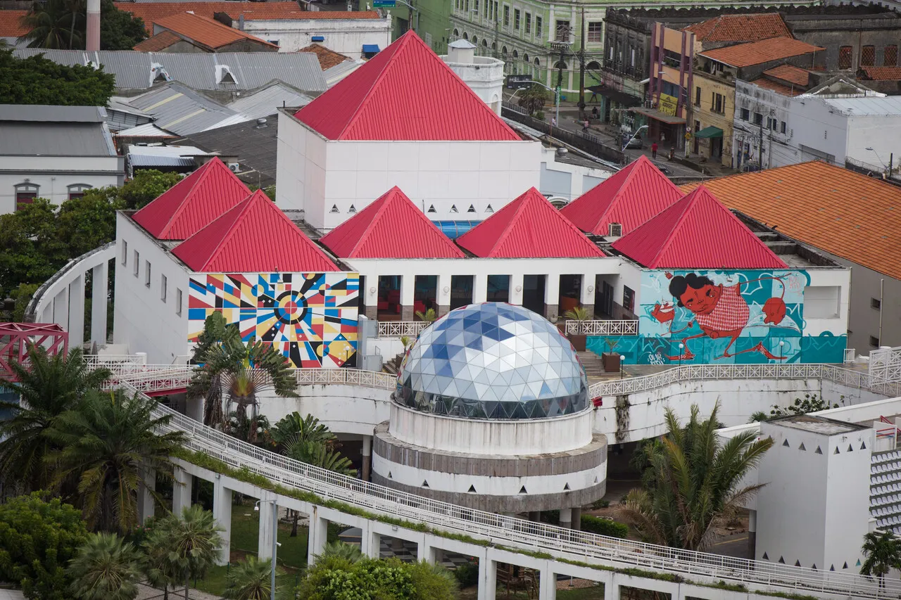 Centro Dragão do Mar de Arte e Cultura possui 14,5 mil metros quadrados de área total