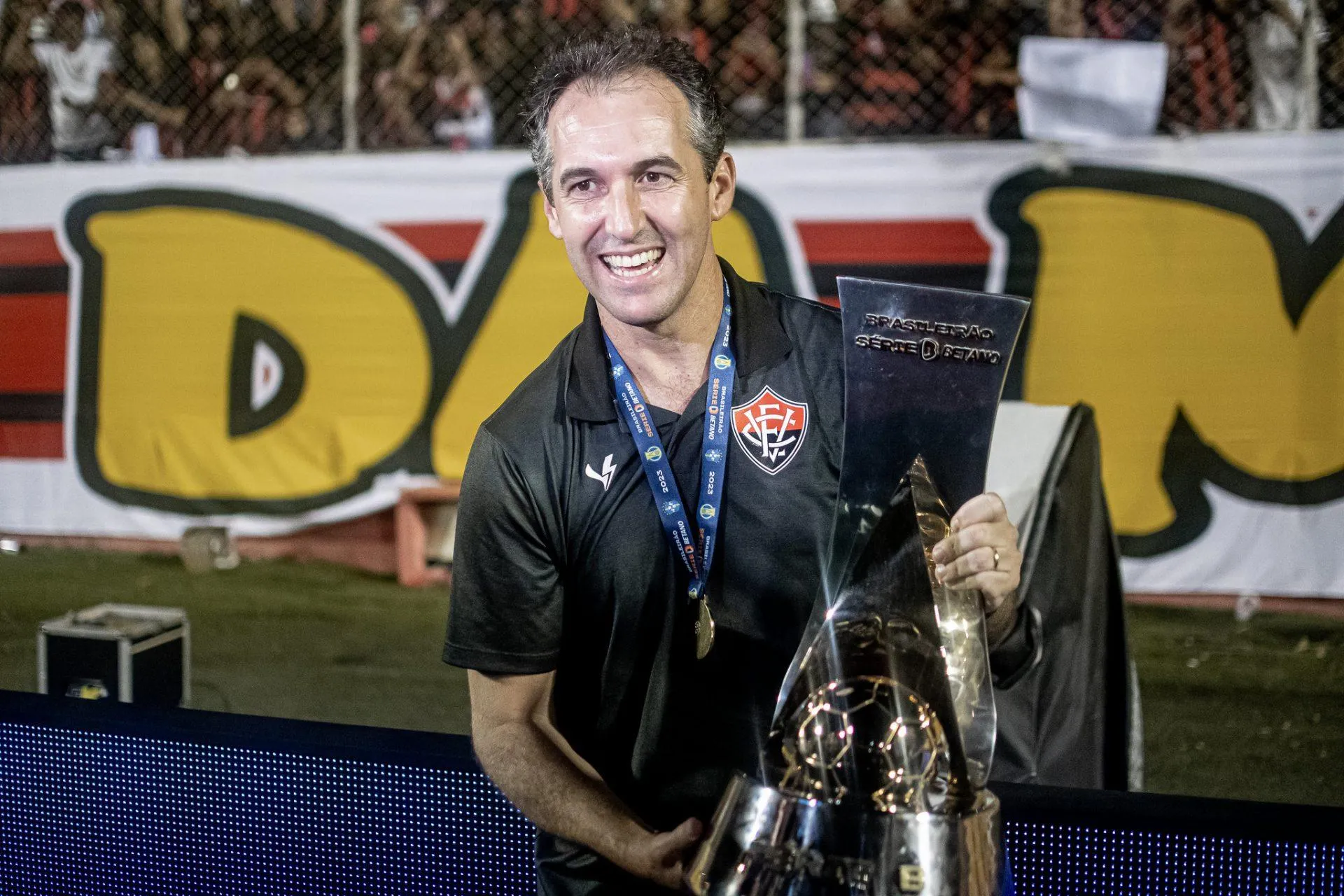 Léo Condé conquistou a Série B de 2023 pelo Vitória-BA