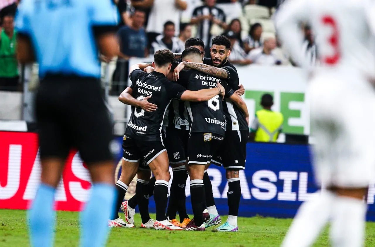 O Ceará conseguiu se reabilitar na Série B com a vitória contra o Ituano