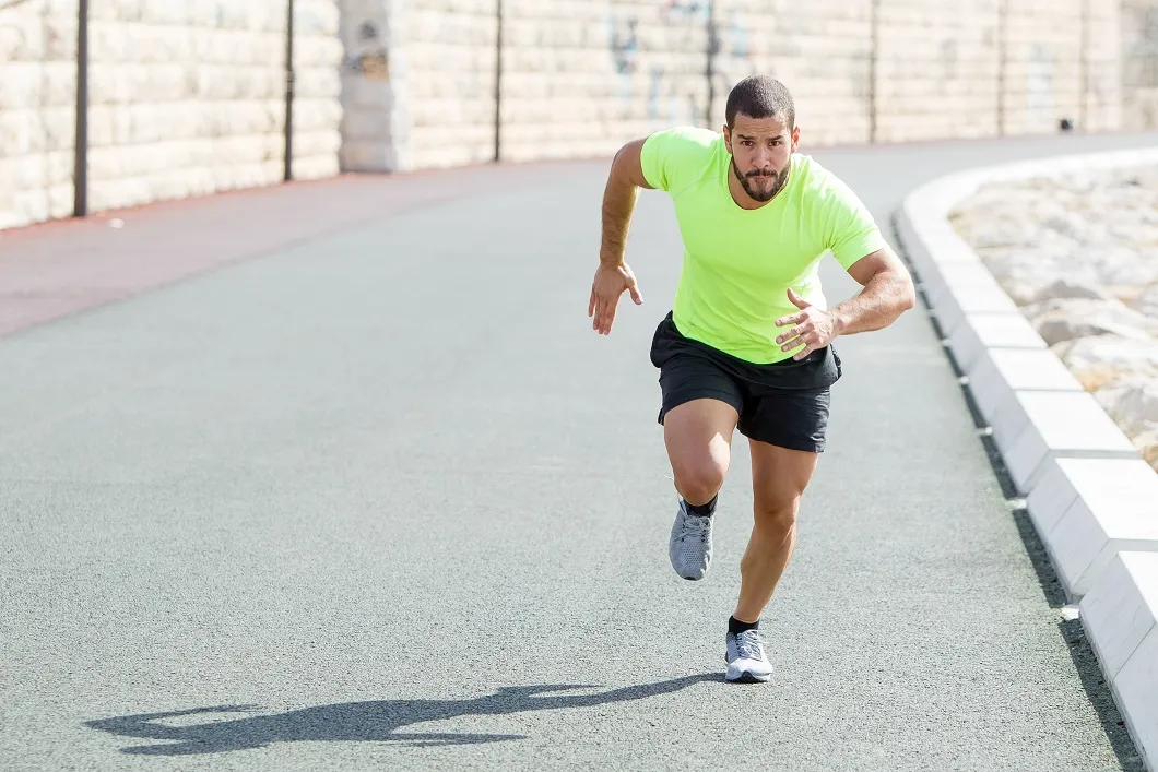 A corrida está presente em todo o teste de aptidão física