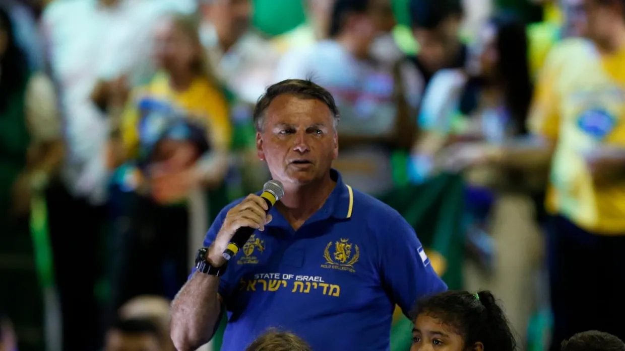Ex-presidente Jair Bolsonaro participou do lançamento da pré-candidatura de André Fernandes